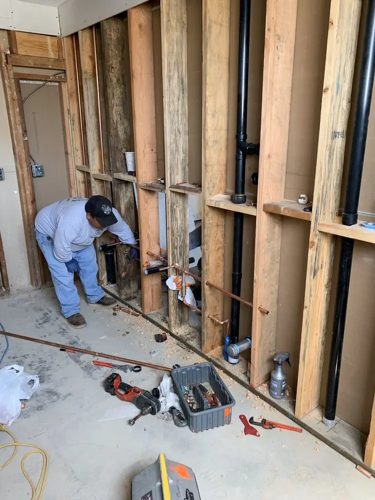 Commercial rough-in plumbing for Commercial Plumbing in Tremont